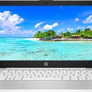 HP 2023 Lightweight 11" HD IPS Laptop, Intel Celeron N Processor Up to 2.58GHz, 4GB Ram, 64GB Storage, Super-Fast WiFi, HDMI, Webcam, Windows 11 OS, Cotton White (Renewed)