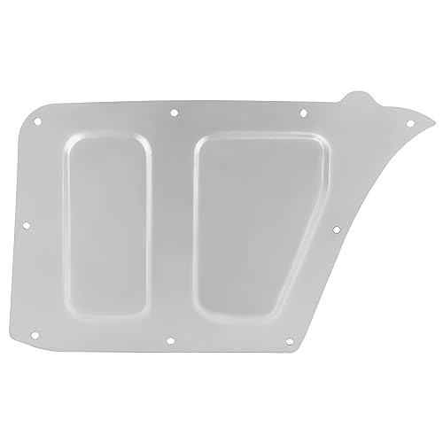 HECASA A/C And Heater Delete Panel Compatible with 1967-1972 Chevrolet GMC Pickups Blazers and Jimmy K5 Steel A/C Heater Blower Box Delete Panels Bare Metal