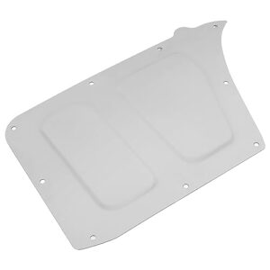 HECASA A/C And Heater Delete Panel Compatible with 1967-1972 Chevrolet GMC Pickups Blazers and Jimmy K5 Steel A/C Heater Blower Box Delete Panels Bare Metal