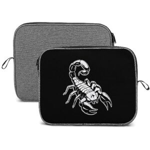 poison scorpion laptop sleeve case protective notebook carrying bag travel briefcase 13inch