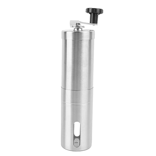 Manual Coffee Grinder, Fine Grinding Hand Coffee Mill Durable Stainless Steel for Outdoor