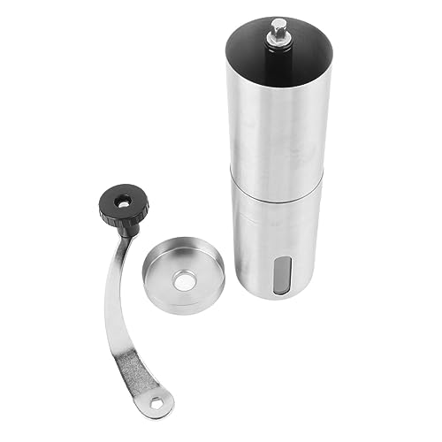 Manual Coffee Grinder, Fine Grinding Hand Coffee Mill Durable Stainless Steel for Outdoor