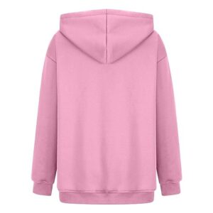 wkind olades Pink Come On Let's Go Party Hoodies Sweatpants Set for Women pumpkin halloween christmas Fashion Trendy Outfits Oversized Hooded Sweatshirts Pullover Fall Clothes