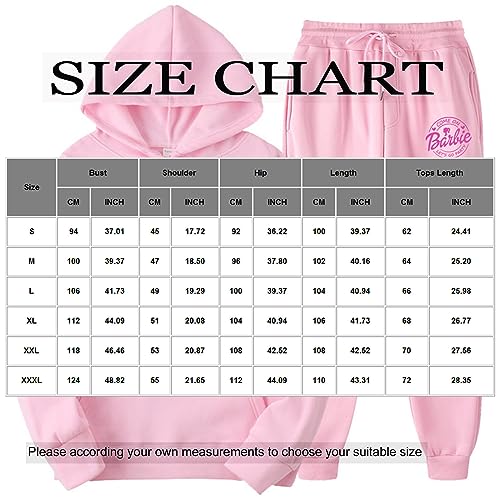 wkind olades Pink Come On Let's Go Party Hoodies Sweatpants Set for Women pumpkin halloween christmas Fashion Trendy Outfits Oversized Hooded Sweatshirts Pullover Fall Clothes