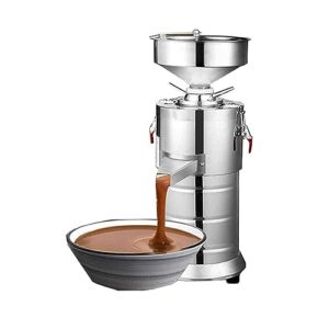 33lb/h Peanut Butter Maker Machine,Nut Butter Machine, Sesame Sauce Grinder,2850rpm Home/Commercial Use for Peanut Sesame,etc.1100W