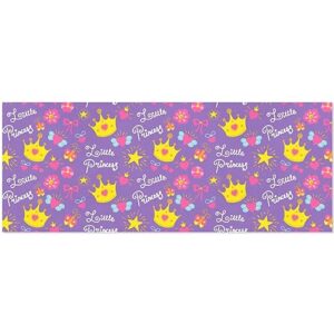 veundei gift wrapping paper little princess wrapping paper roll packing paper gift wrap for birthdays, weddings, party, holiday, baby shower, 58 x22.8 inch (9.18.sq.ft)