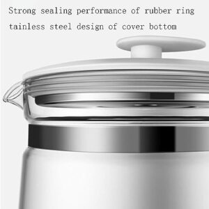 Electric Kettle 1.8L Large Capacity Glass Health Pot Multifunction Cooking Tea Soup Flower Teapot Automatic Electric Stew Bird's Nest Pot Electric Kettle