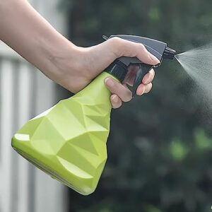 Watering Can Plastic Spray Bottle, Plant Mister, Water Spray Bottle with Adjustable Nozzle, 700ml/23.7oz Handheld Spray Bottles for Outdoor Indoor Garden, Plants, Cleaning Solutions Garden Watering Ca