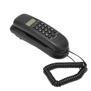 [Upgrade Your Communication] VTC‑50 Handheld Digital Wall-Mounted Landline with Caller ID - Ideal Business Office and Home Telephone