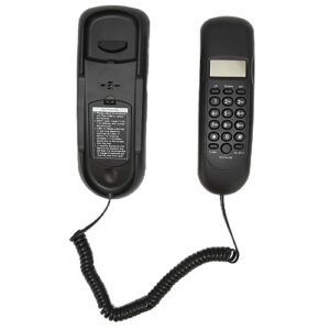 [Upgrade Your Communication] VTC‑50 Handheld Digital Wall-Mounted Landline with Caller ID - Ideal Business Office and Home Telephone