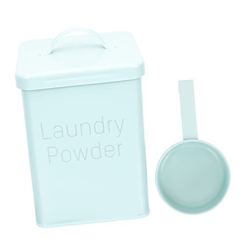 HEALLILY Laundry Baskets 1 Set Washing Storage Bucket Soap Dispensers Containers for Beads Soap Laundry Storage Jars with Lids Laundry Holder Fabric Softener Dispenser Flour Container