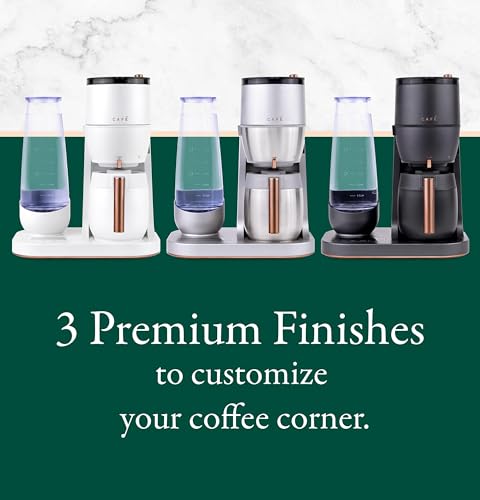 Café Specialty Grind and Brew Coffee Maker | Single-Serve Option | 10-Cup Thermal Carafe| WiFi Enabled Technology | Smart Home Kitchen Essentials | SCA Certified, Barista-Quality Brew