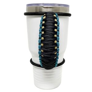 creating unique designs handmade elastic tumbler handles 20 30 32 40 oz (handle only) (jacksonville football sports team)