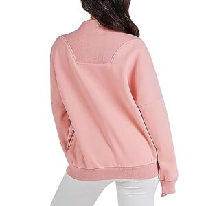 iHPH7 Women's Half Zip Cropped Sweatshirts Fleece Solid Color Zipper Long Sleeve Hoodies 2023 Fall Casual Jacket Y2K Clothes