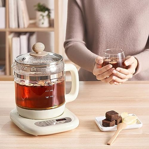 Electric kettle 1.5L capacity glass health pot Multifunctional flower teapot Automatic electric stew bird's nest pot electric kettle