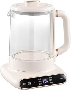1.5l electric kettle temperature control kettle multi-function health pot teapot flower teapot automatic multi-function thickened household glass pot mute boiling water a,1.5l