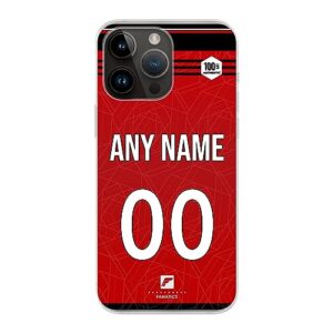 manchester football phone case 2023 2024 customize your name and number silicone transparent - compatible iphone and samsung (samsung galaxy a04)