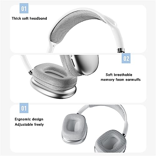 P9 Pro Max Wireless Bluetooth Headphones, Stereo Sound Earphone Headphone Headset Sports Game Headphones Supports TF Noise Canceling Earphone (Black)