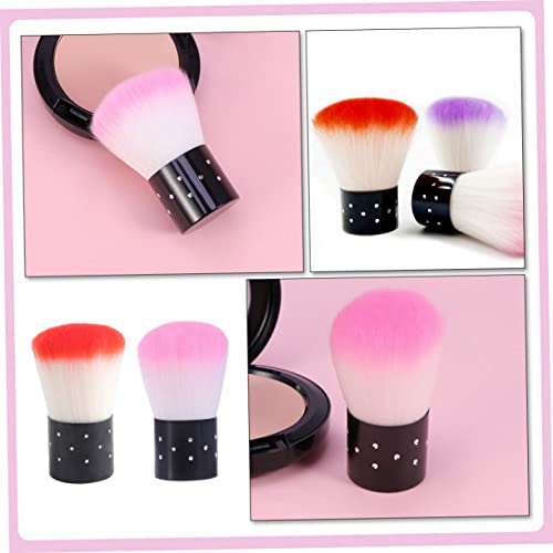 Nail Remover Brush 2pcs Manicure Tools Para Uñas Acrilicas Brush Cleaner Pedicure Tools Makeup Brush Buffing Brush Nail Remover Brush Manicure Supply Female Nail Brush Soft Duster