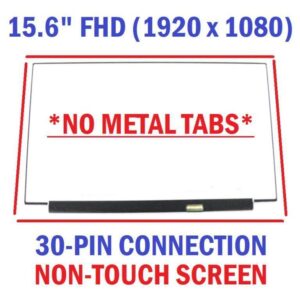 15.6" for Lenovo deaPad 3-15ADA6 82KR 60Hz Screen Replacement LCD 30Pins FHD 1920(RGB)*1080 Display Panel Non-Touch