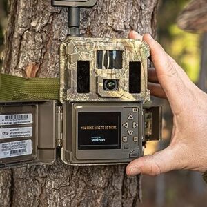 Spartan GoLive2 4G LTE Trail Camera, Wide-Angle Lens,Live Stream,Anti-Theft GPS,On-Demand Image&Video Capture,Real-time Updates,Built-in Lithium Battery,Blackout,Areus Camo + SD Cards (2PK) (Verizon)