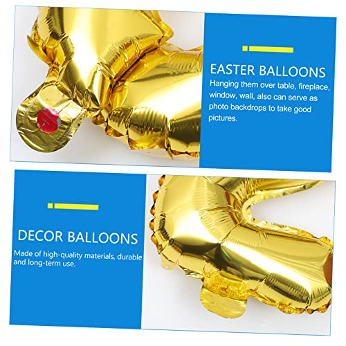 Abaodam 4pcs 2022 2022 number balloon baby kit wedding decoration gold suit Happy New Year new year photo backdrop party number balloons Aluminum Film Balloon New Year Balloon Decor suite