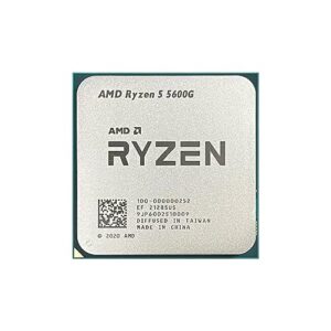 amd new ryzen 5 5600g r5 5600g 3.9ghz 6 core 12 thread cpu processor 7nm l3=16m 100-000000252 socket amd am4 gaming