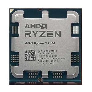 amd ryzen 5 7600 novo cpu r5 7000 series brand socket am5 amd radeon graphics processor integrated chips gpu