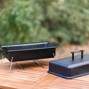DSFEOIGY Family Outdoor Grill Portable Tabletop Charcoal Grill Charcoal Stove Barbeque Grill Bbq Grill