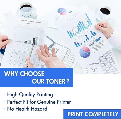 TN227 TN-227BK/C/M/Y High Yield Toner: Compatible for Brother 227 Toner Combo Pack Replacement for MFC-L3770CDW HL-L3270CDW HL-L3290CDW HL-L3210CW HL-L3230CDW MFC-L3710CW MFC-L3750CDW Printer(4-Pack)