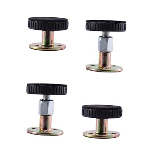 Holibanna 3pcs Bed Shake stabilizer Bed Anti Tool Threaded Bed Frame Bed Frame Anti Collision Stop Mattress Tool Bed Frame Fixer Bed Wall Stopper Wall Door Stopper Hardware Adjustable Iron