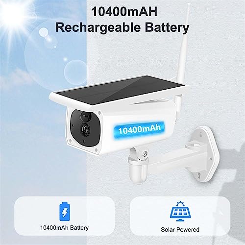 Security Camera Camera Solar Camera Outdoor With 4G SIM 120° Wide Angle 1080P Wireless WiFi Cameras Home Security Protection Surveillance IP Cam Surveillance Camera with Spotlight ( Size : 4G Battery