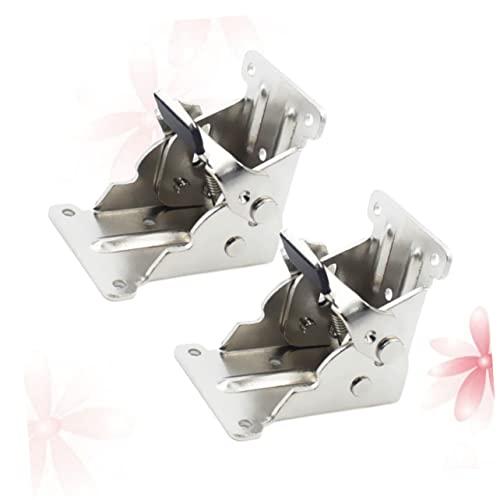 Holibanna 4pcs Shelf Bracket Right Angle Bracket l Brackets for Shelves Folding Legs for Table Folding Bracket Shelf Supports Furniture Leg Folding Hinge Folding Chair Folding Table