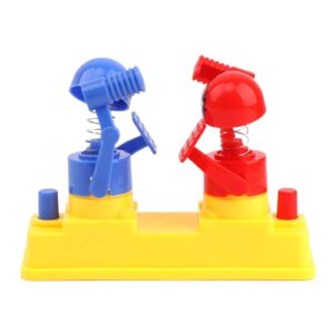 PixCy Robot Table Wrestling Game, Mini Robot Fighting Toy Battle Old Game, Portable Fighting Robot Boxing Toy Battle Bot Interactive, Robot Punching Boxer Playset for Kids