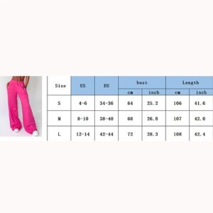 Piacakece Women Casual Sweatpants High Waist Wide Long Leg Pants Loose Relaxed Joggers Workout Trousers Streetwear (01-Light Gray, S)