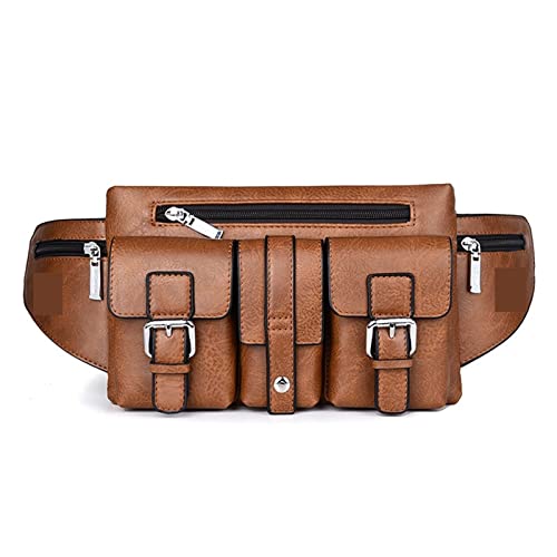 SPICLY Sling Bag For Men Men's Messenger Bag Men's Chest Bag Men's Backpack Oxford Men's Bag (Color : C)