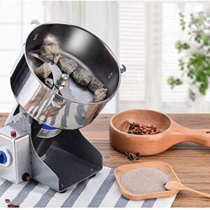 Grain Mills Electric Grain Grinder Mill Herb Spice Grinder Powder Machine Stainless Steel Pulverizer Dried Materials Grinding Machine for Cereal Grains Spices Herbs