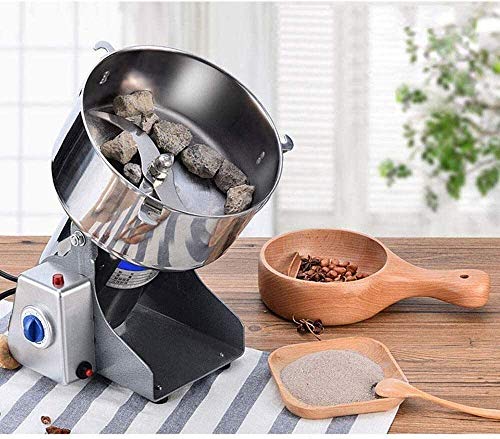 Grain Mills Electric Grain Grinder Mill Herb Spice Grinder Powder Machine Stainless Steel Pulverizer Dried Materials Grinding Machine for Cereal Grains Spices Herbs