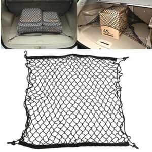 car trunk luggage storage cargo organizer elastic mesh net styling accessories, for volvo s60 s90 v60 v90 xc60 xc90 accessories