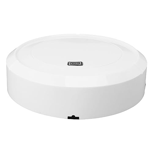 Zyyini Robotic Vacuum Cleaner Strong Suction Automatic Self Charging Intelligent Sweeping Robot White Single Suction