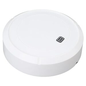 Zyyini Robotic Vacuum Cleaner Strong Suction Automatic Self Charging Intelligent Sweeping Robot White Single Suction
