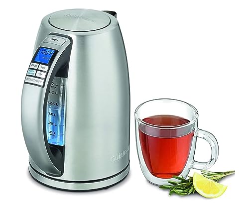 Cuisinart CPK-20FR 1.7L Digital PerfecTemp Cordless Electric Kettle Silver - Certified Refurbished