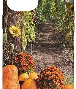 iPhone 14 Pro Max Autumn Leaves Flowers Fall Pumpkin Colorful Garden Botanical Case