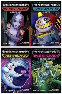 five nights at freddy's: tales from the pizzaplex series 4 books set: book #1 - book #4 (an afk book)