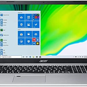 acer Aspire Laptop 2023-17.3" FHD Intel Iris Xe Graphics - Intel Core i7-1165G7 4 Cores - 36GB DDR4 2TB NVMe SSD - Backlit Keyboard Fingerprint Wi-Fi 5- Win10 Pro TLG 32GB USB - Pure Silver