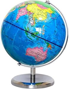 world globes for kids, educational world earth globe with stand adults desk geographic globes discovery world globe educational toy