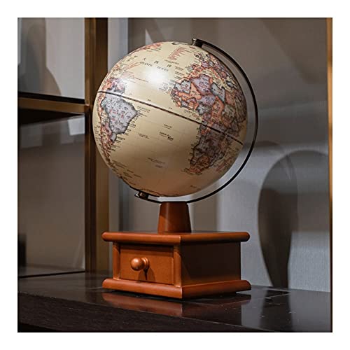 geographic globe Illuminated Globe 8 Inch Diameter AR Educational Globes Of The World With Drawer Stand And Touch Lamp Child Light Up Globe Lamp world globe gift (World Globe Lamp