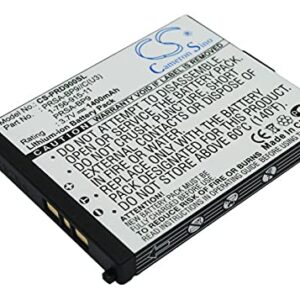 SPANN Battery Replacement for Sony Portable Reader PRS-900, Portable Reader PRS-900BC, Part No: 1-756-915-11, PRSA-BP9, PRSA-BP9//C(U3) 3.7V