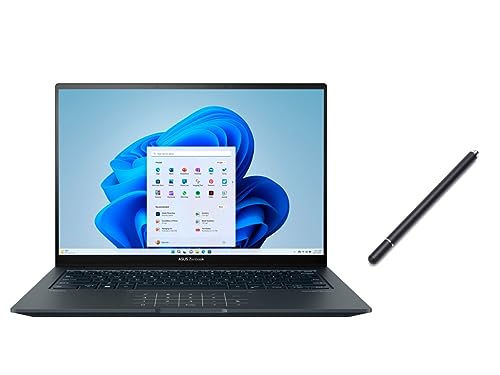 ASUS Zenbook 14X 14.5 2.8K OLED 120Hz Touch Laptop | 13th Generation Intel Core I7-13700H | Intel Iris Xe Graphics | 16GB RAM DDR5| 1024GB SSD | Backlit | Windows 11 Home | Bundle with Stylus Pen