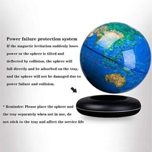 Floating Globe, 8" Magnetic Levitation Floating Globe Anti Gravity Rotating World Map LED Globe for Children Educational Gift